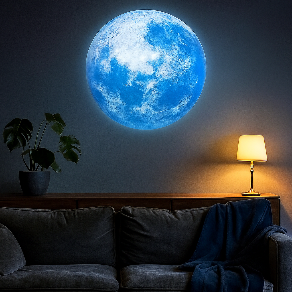 Dreamy Moon Planet Mirage