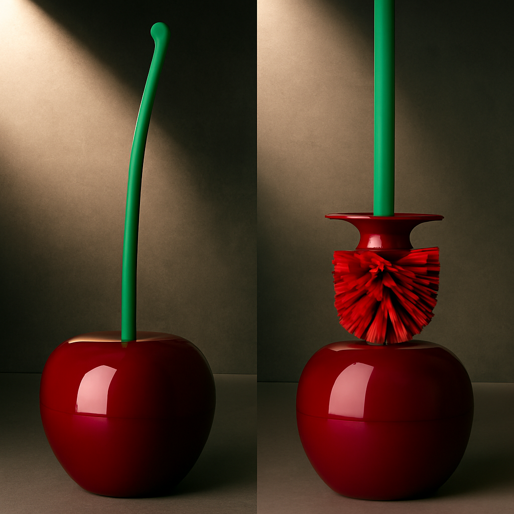 Poppy Cherry Brush Set