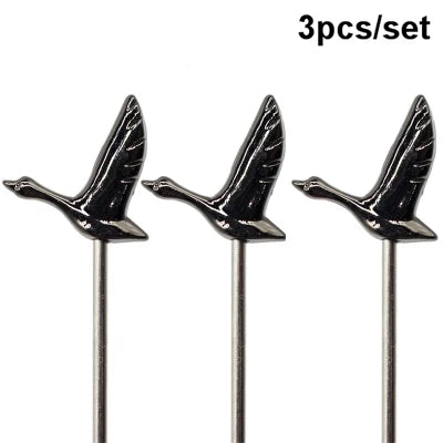 Gleaming Stainless Cocktail Picks