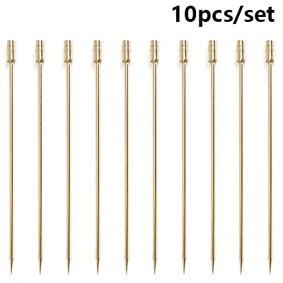 Gleaming Stainless Cocktail Picks