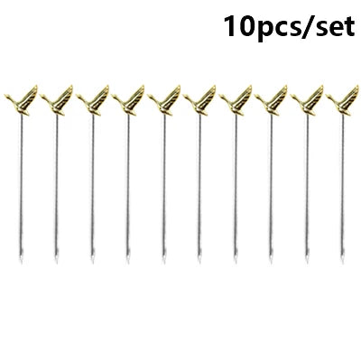 Gleaming Stainless Cocktail Picks