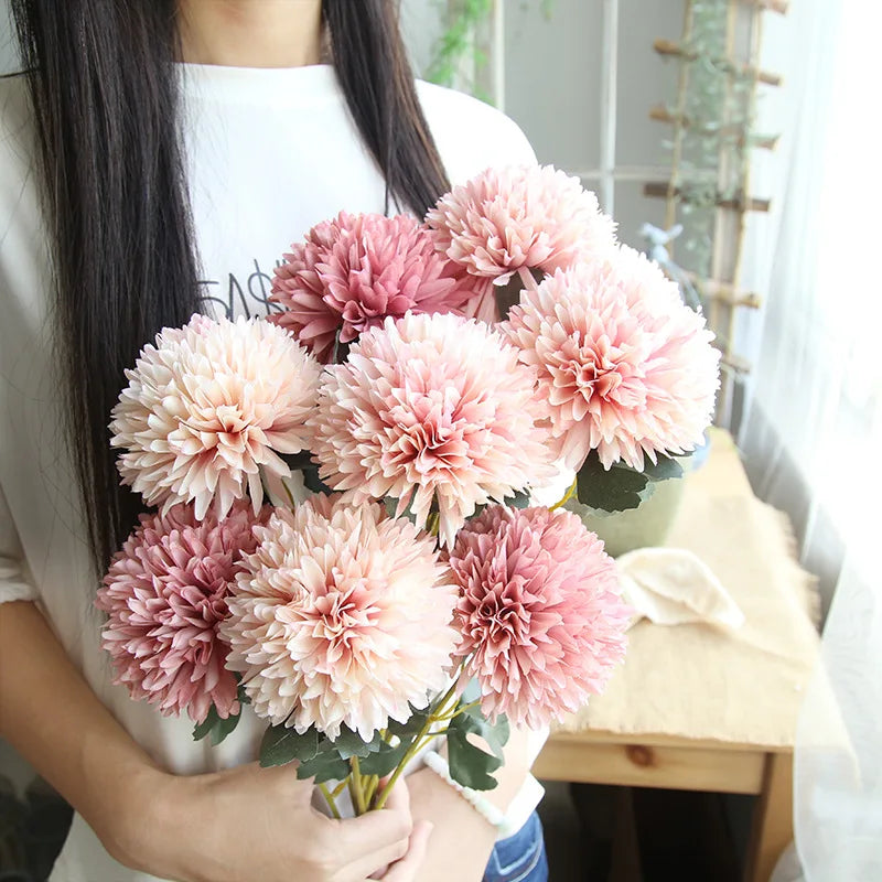 Pomera Chrysanthemum Bloom Cluster