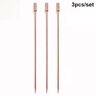 Gleaming Stainless Cocktail Picks