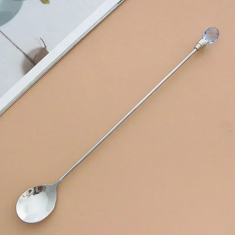 Crystal Sparkle Stirring Spoons