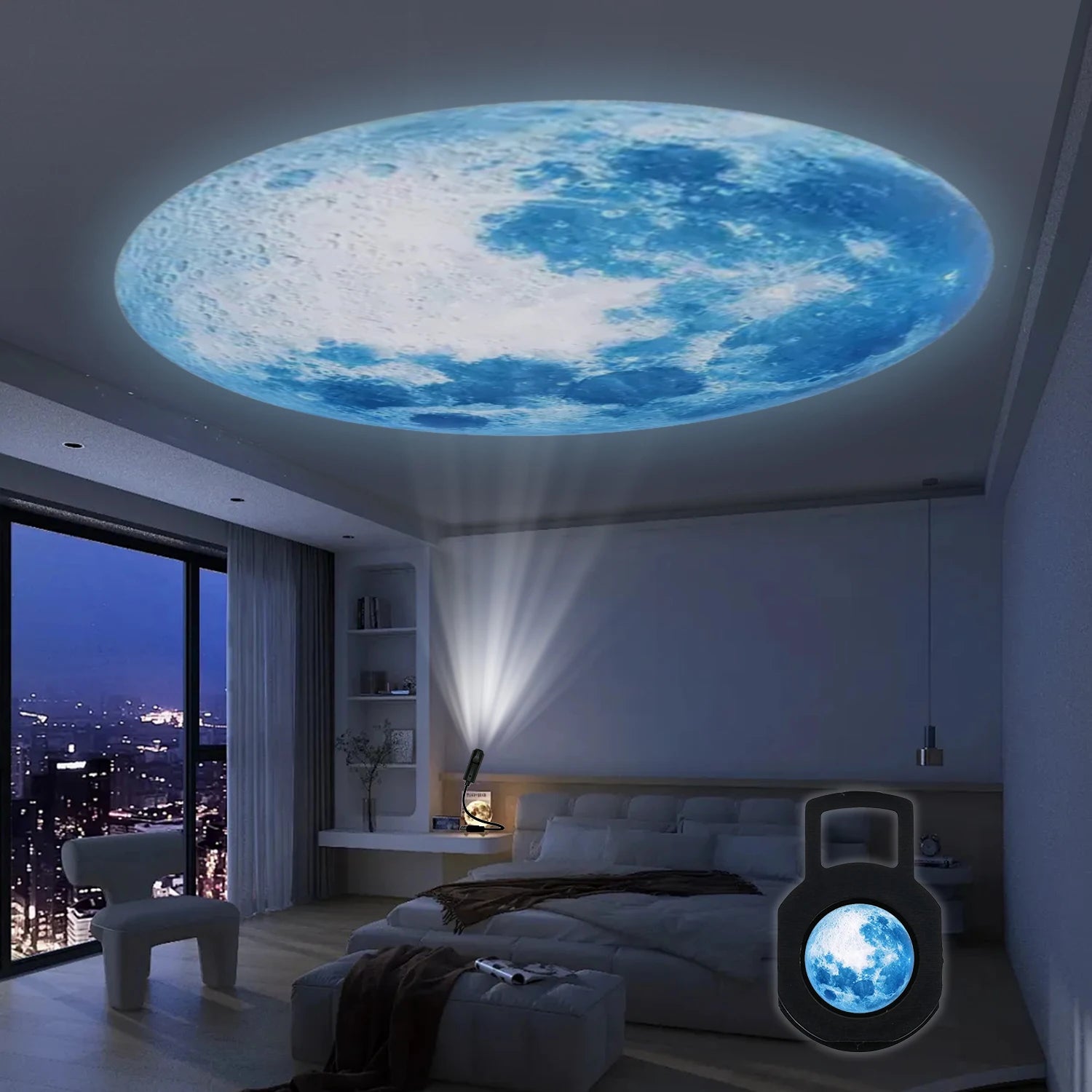 Dreamy Moon Planet Mirage