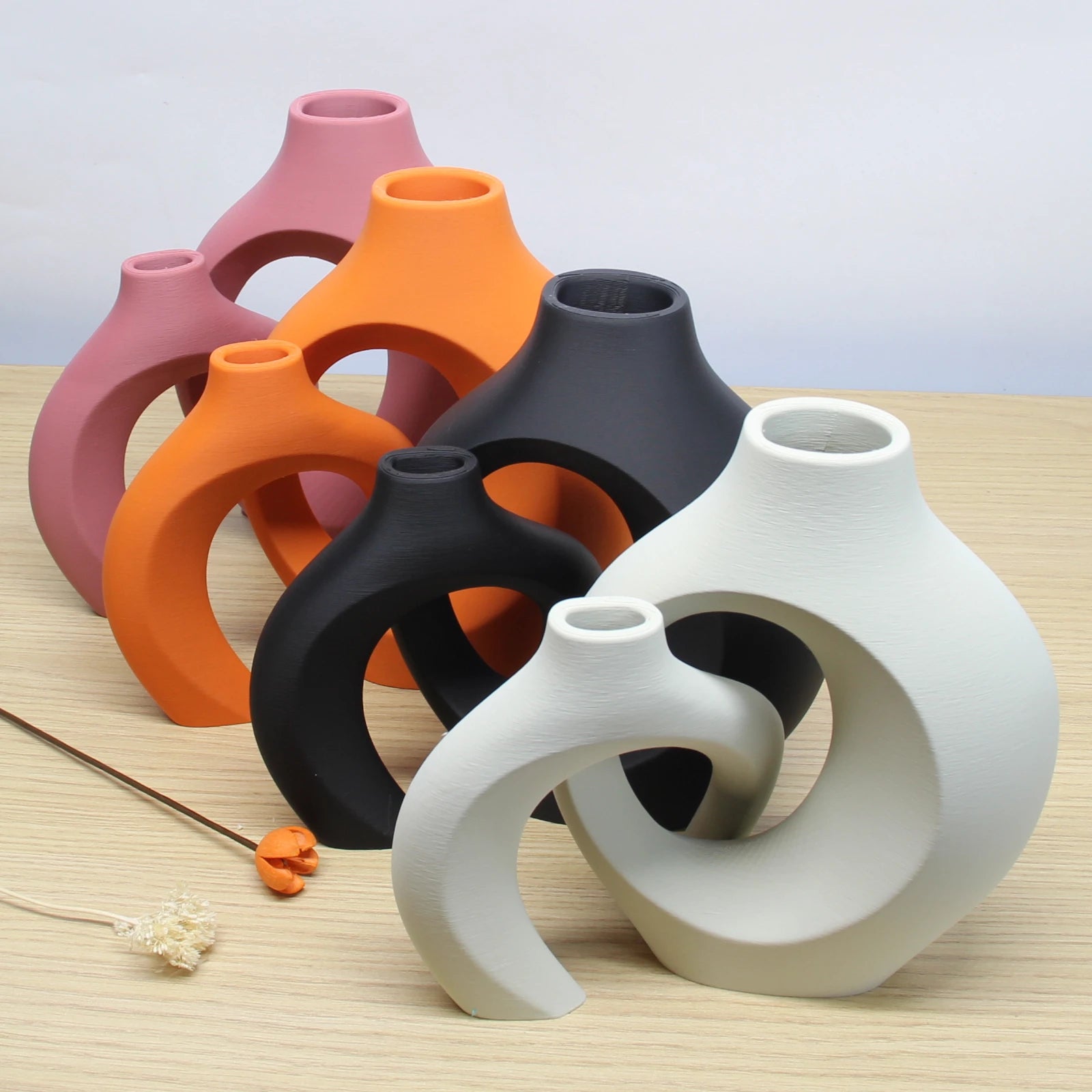 Artisan Curve Vase Duo