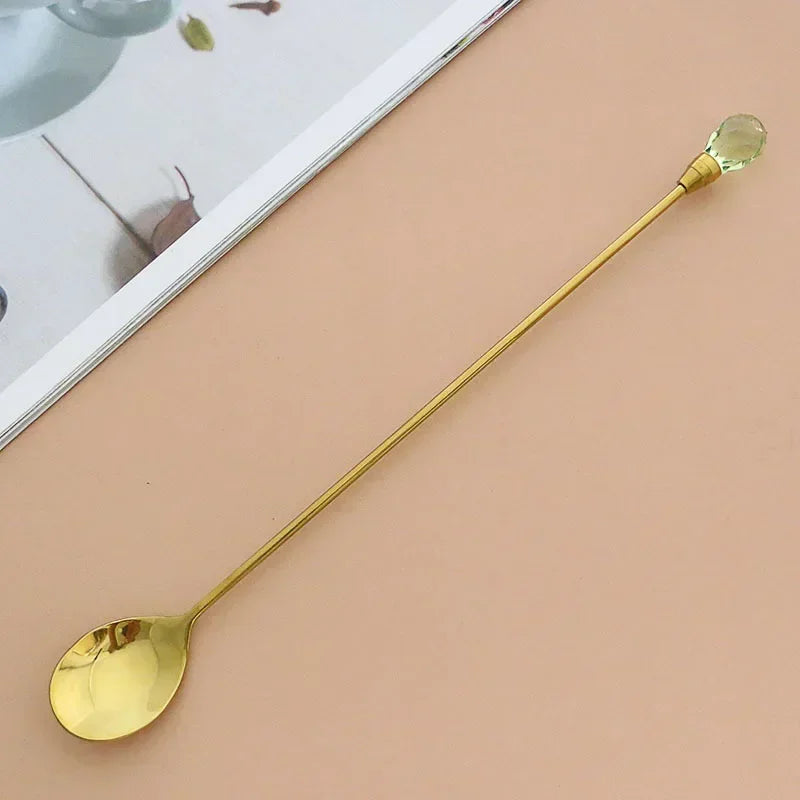 Crystal Sparkle Stirring Spoons