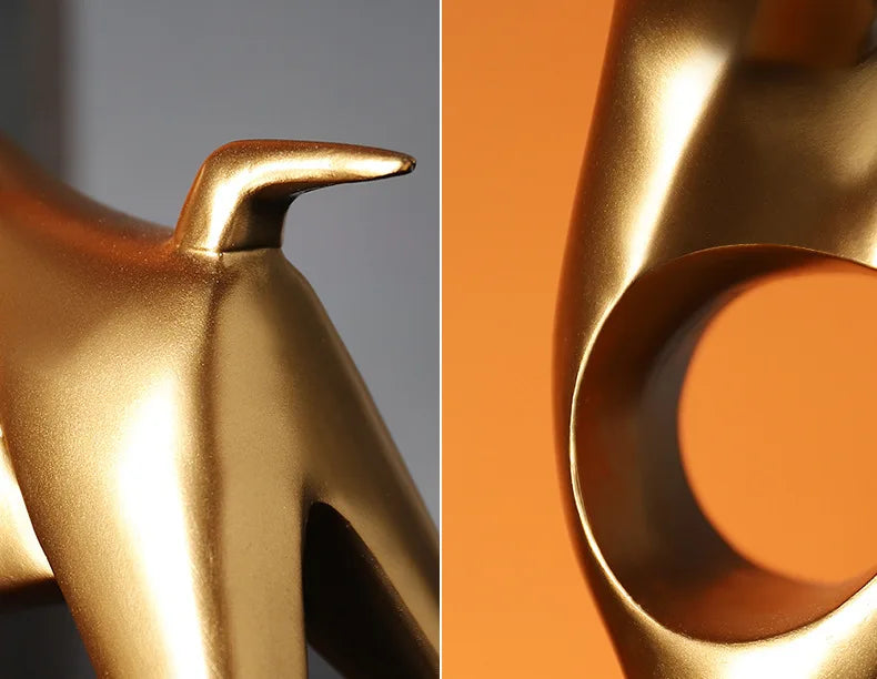 Noble Bull Resin Figurine