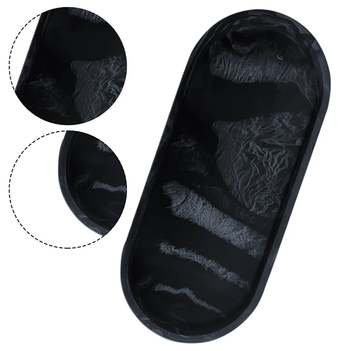 Vanity Oval Countertop Tray