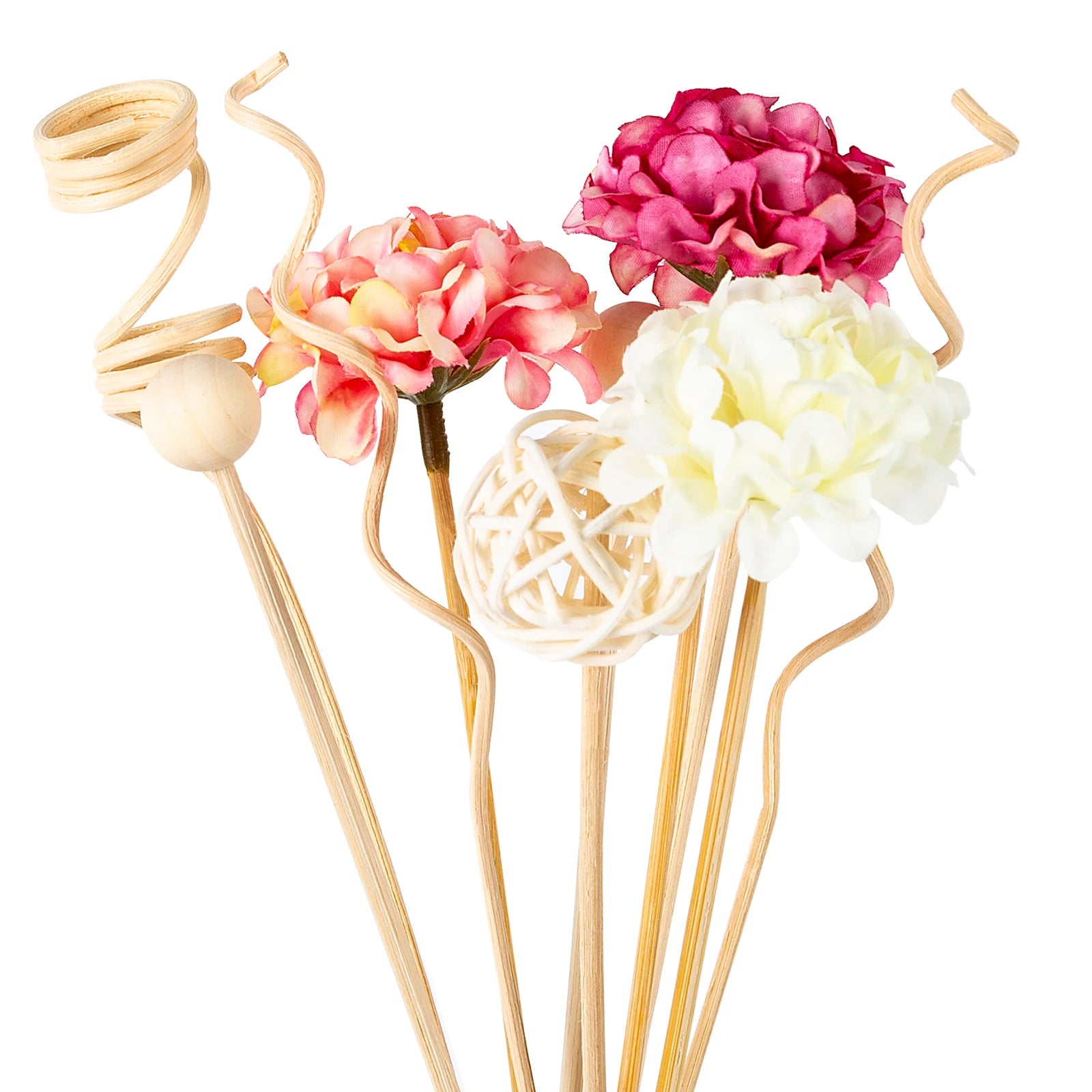 Blush Bloom Rattan Reeds