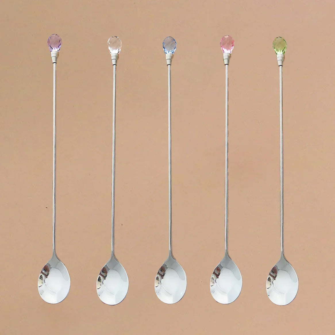 Crystal Sparkle Stirring Spoons