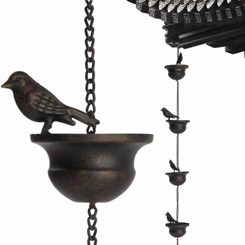 Symphonic Downspout Rain Chain