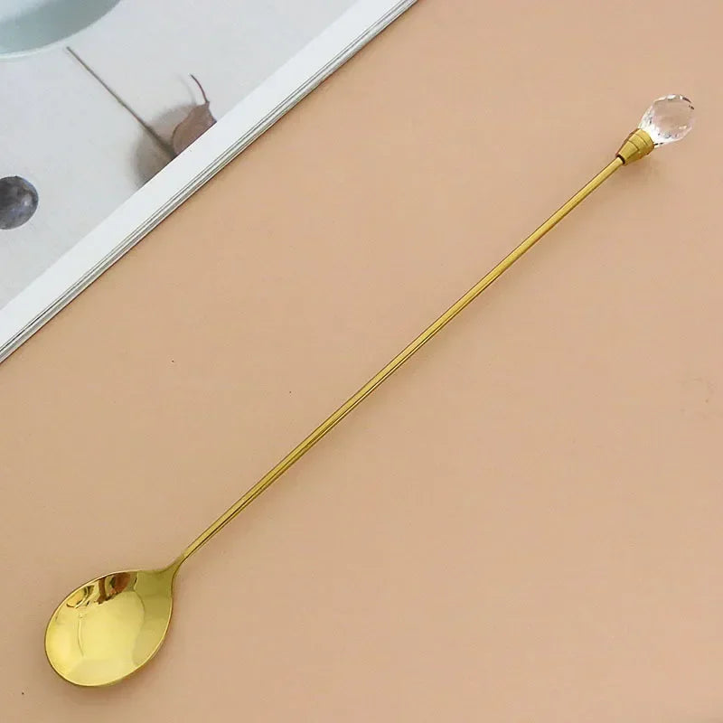 Crystal Sparkle Stirring Spoons