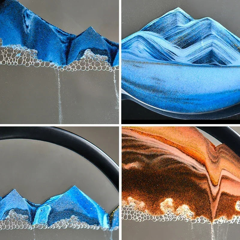 Flowing Sandscape Art Frame