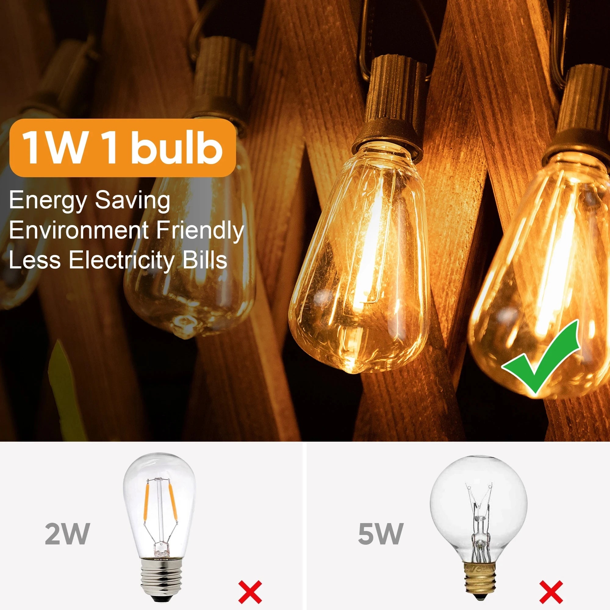 String Beacon Outdoor Lights