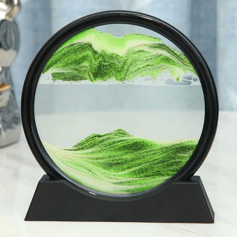 Flowing Sandscape Art Frame