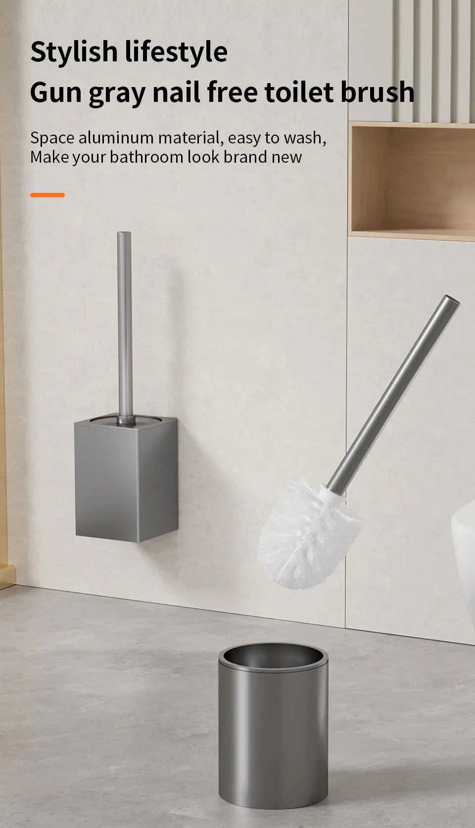 Opulent Metal Brush Set