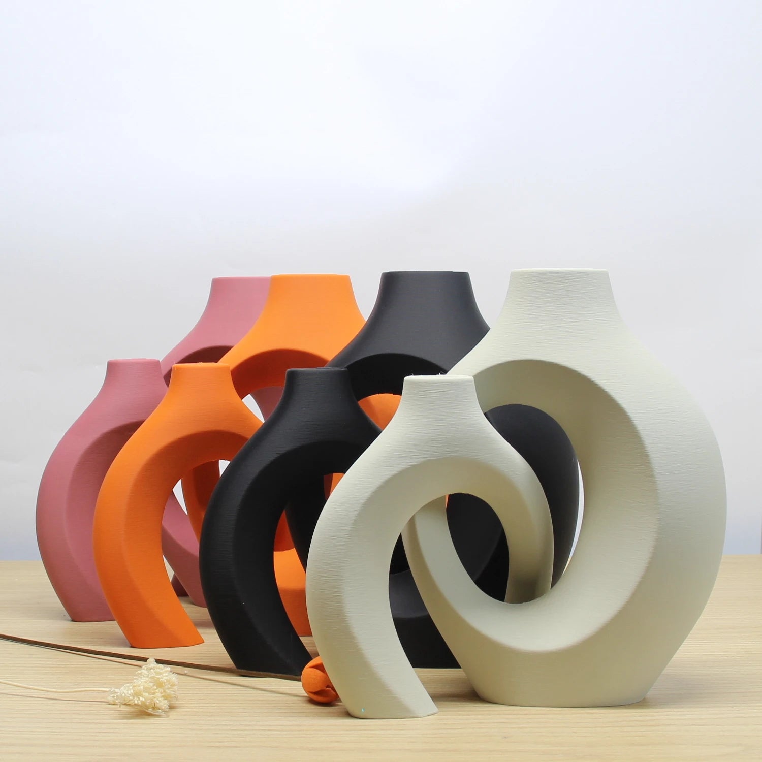 Artisan Curve Vase Duo