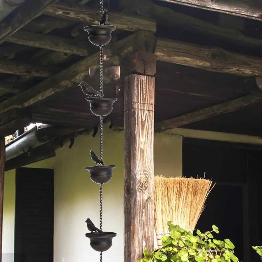Symphonic Downspout Rain Chain