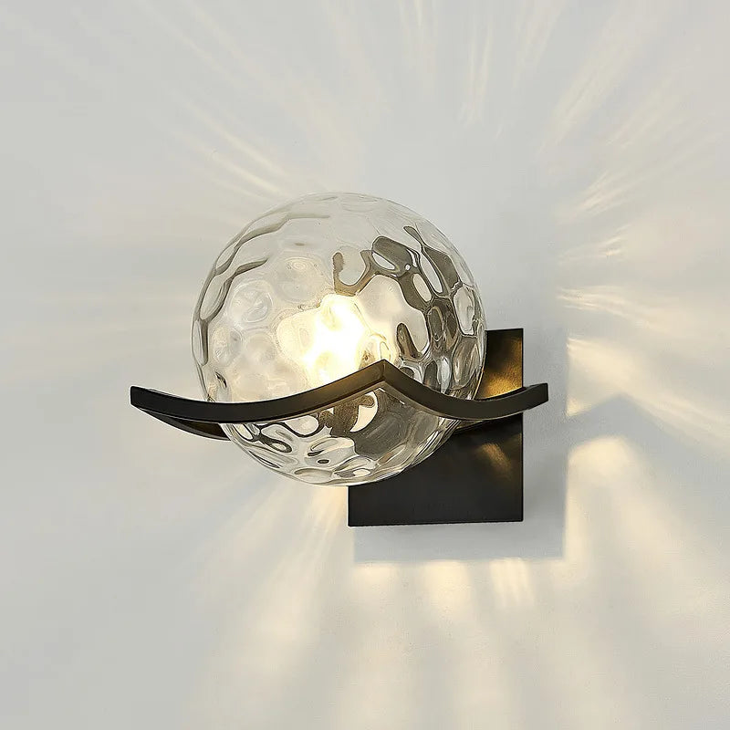 Glass Luna Wall Lamp