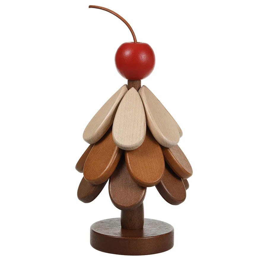 Festive Solid Wood Coaster