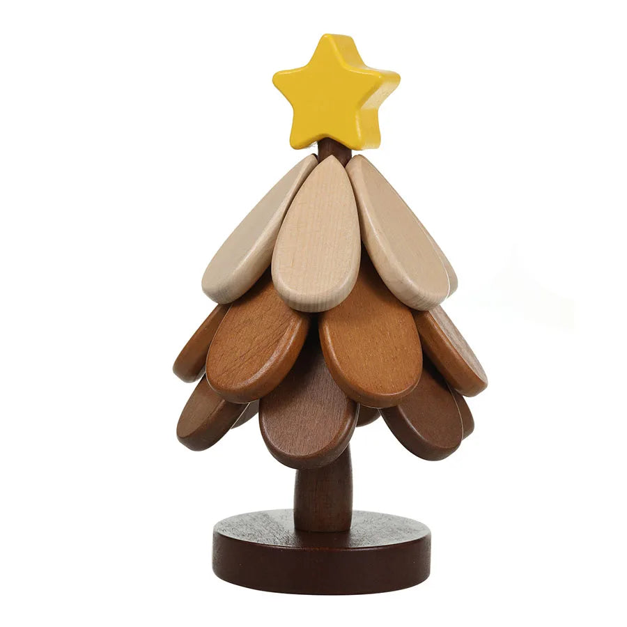Festive Solid Wood Coaster