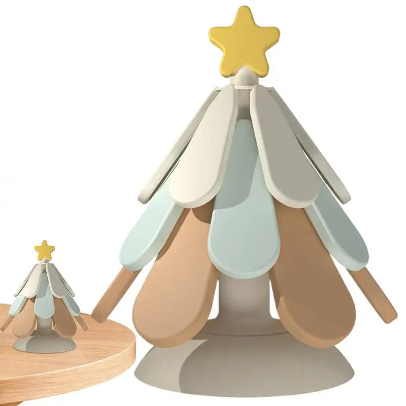 Christmas Tree Silicone Trivets