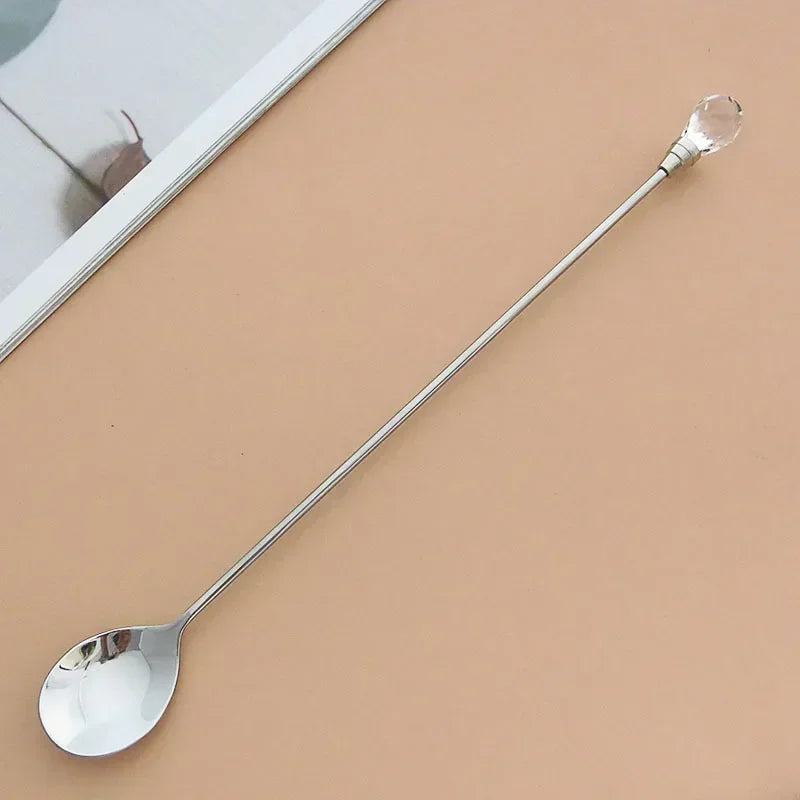 Crystal Sparkle Stirring Spoons