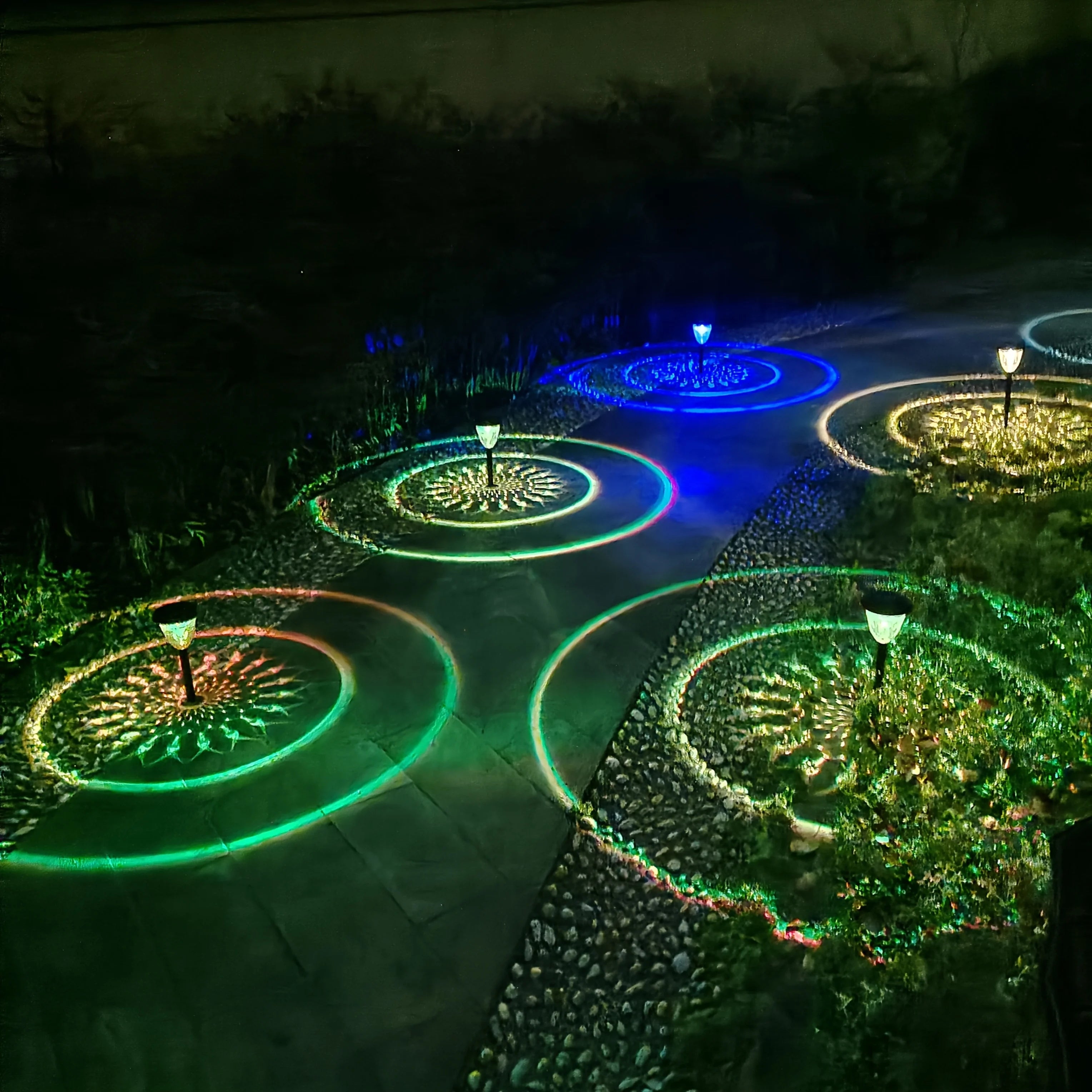 Opulent Solar Pathway Lights