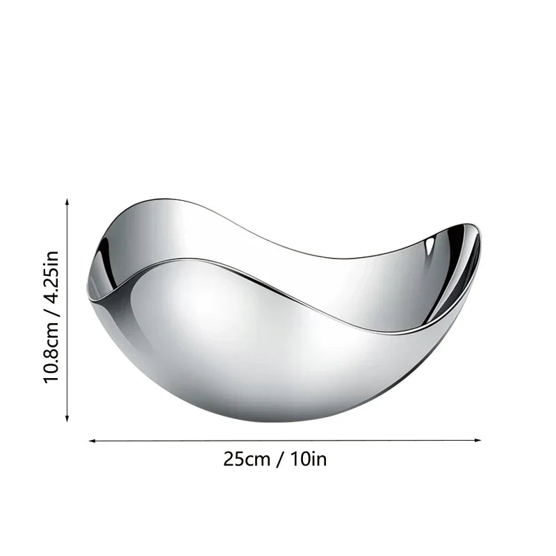 Abstract Stainless Steel Server
