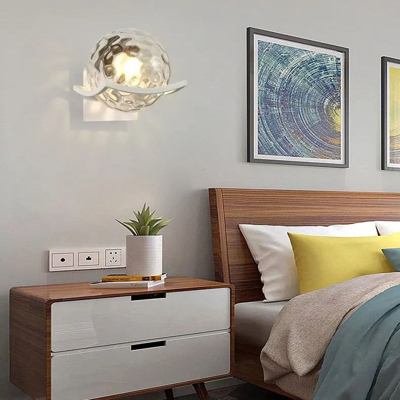 Glass Luna Wall Lamp