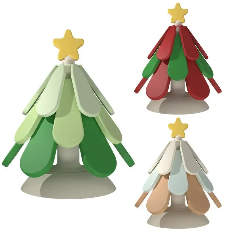 Christmas Tree Silicone Trivets