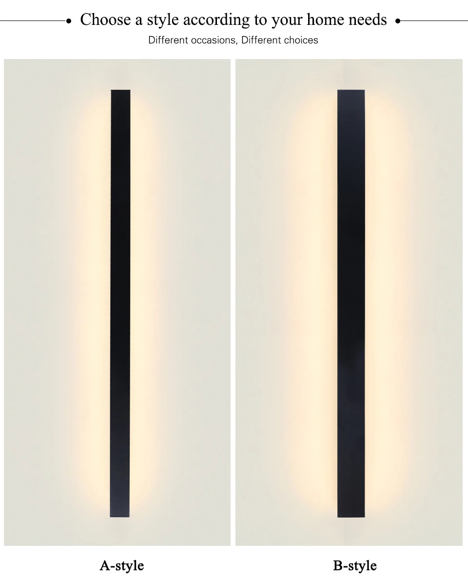 Sleek Linear Wall Luminaire