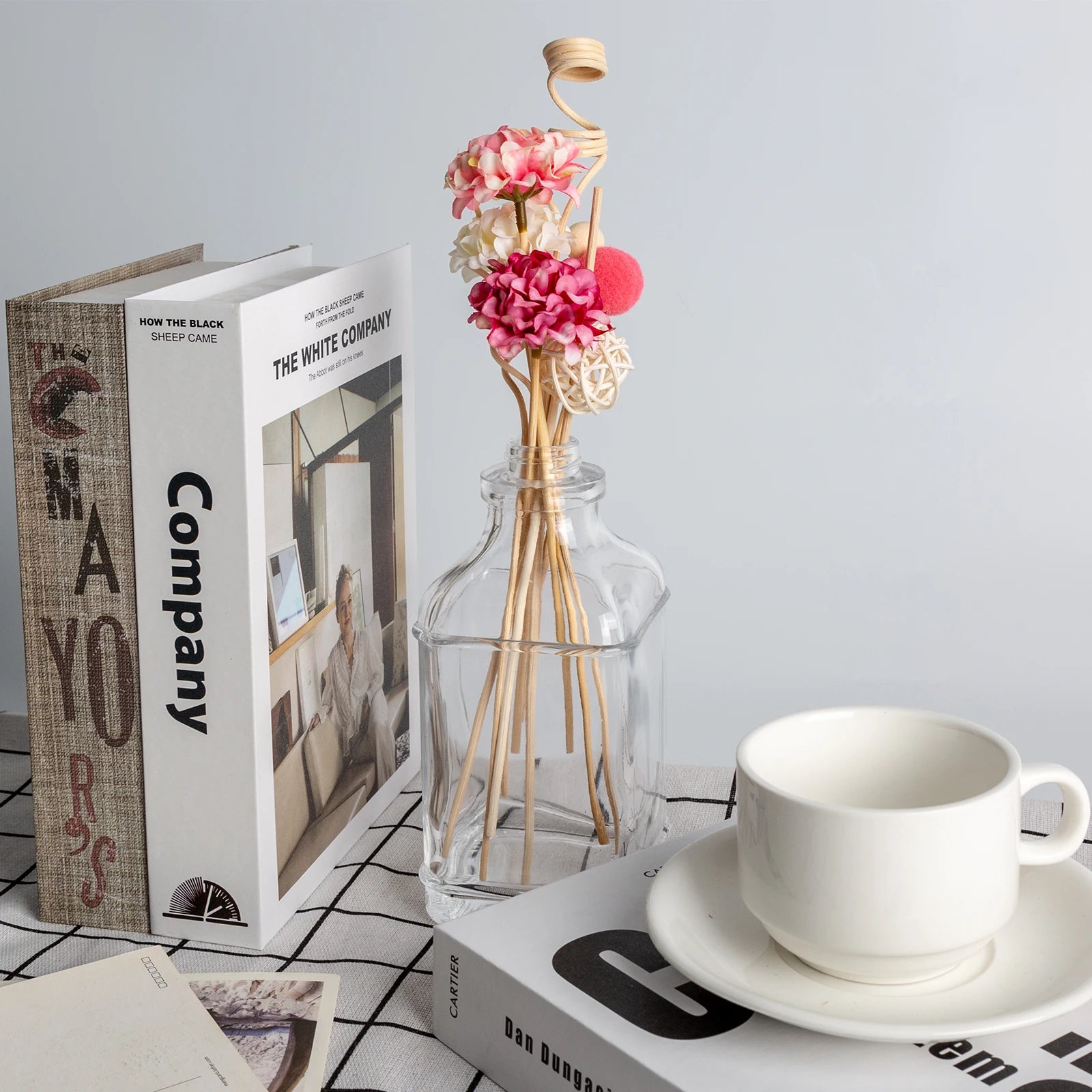 Blush Bloom Rattan Reeds