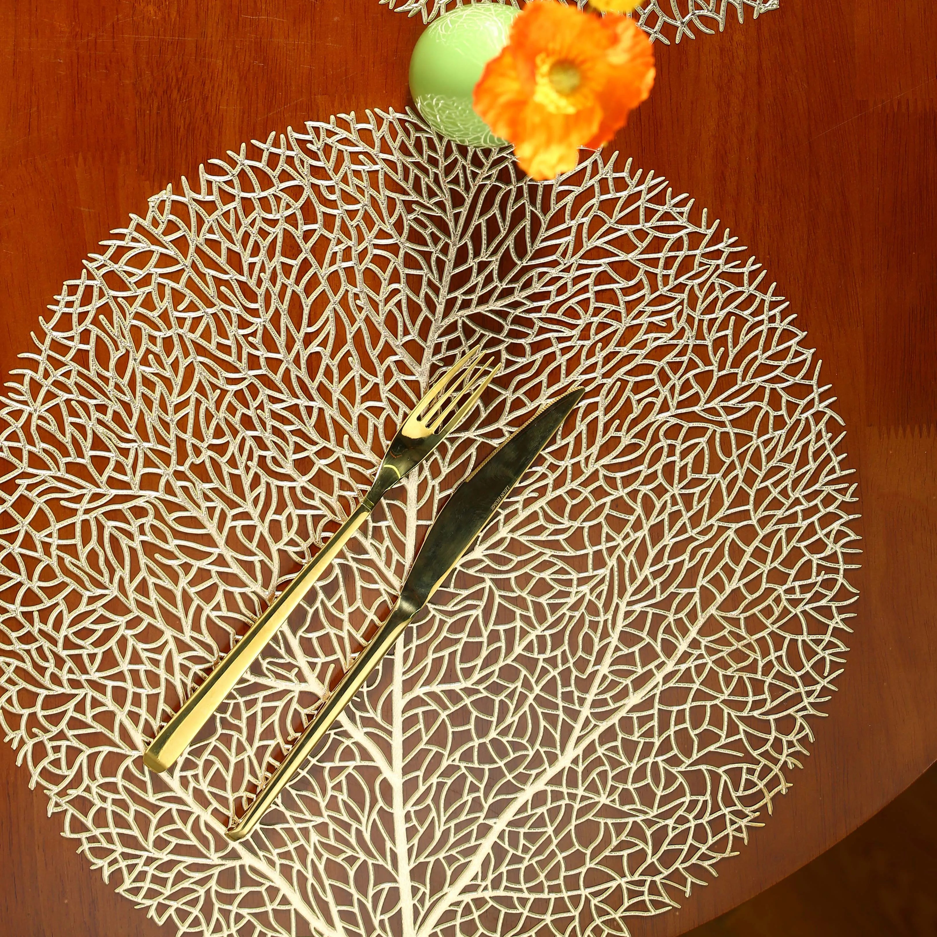 Nature Embrace Metallic Placemats