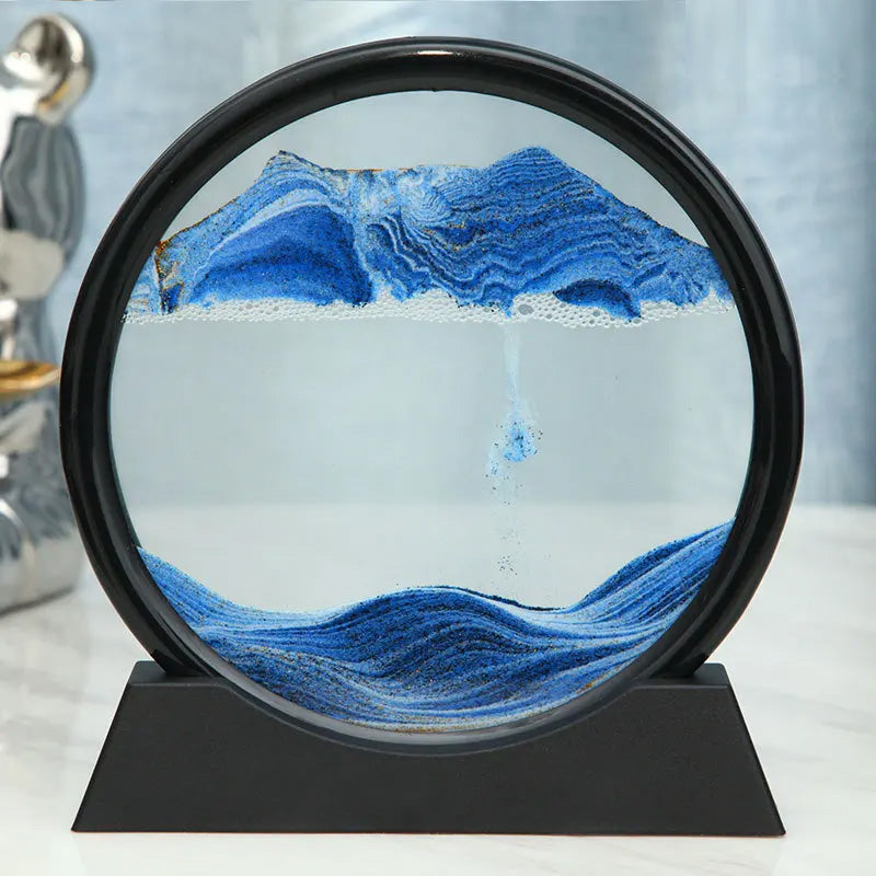 Flowing Sandscape Art Frame