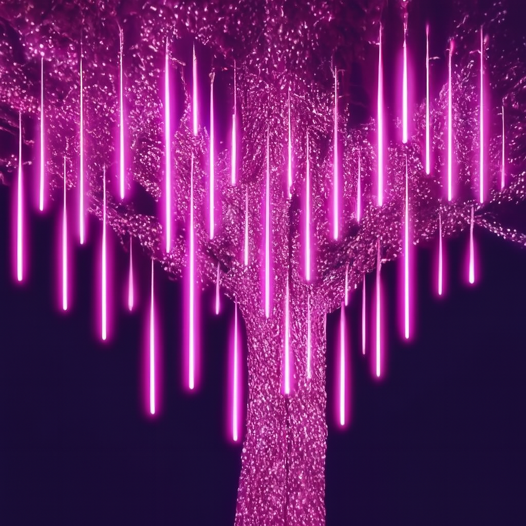 Enchanted Aurora Strings Drizzles