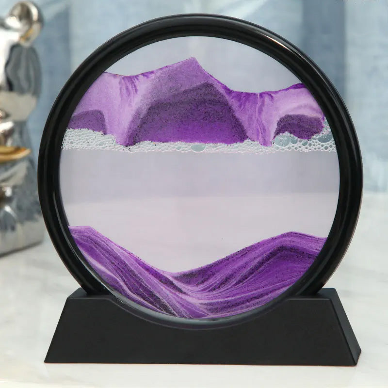 Flowing Sandscape Art Frame