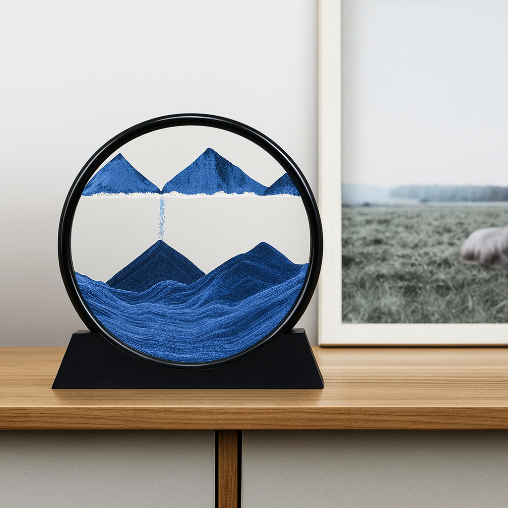 Flowing Sandscape Art Frame